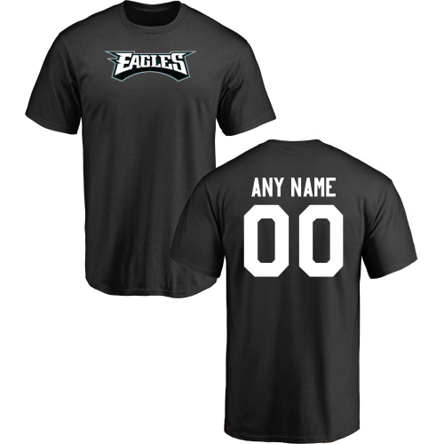 Men Philadelphia Eagles Design-Your-Own Short Sleeve Custom NFL T-Shirt